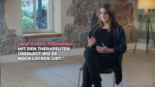 Marlen gibt ein Interview