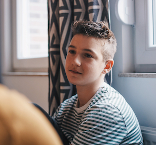 Bruder eines LHON-Patienten